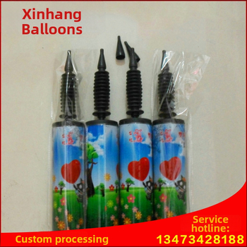 Χειροκίνητη αντλία μπαλονιών με υψηλή πίεση από Golden Dragon, πλαστικό σώμα, κατάλληλη για μικρά μπαλόνια, στρογγυλό σχήμα, βάρος 0,12 kg