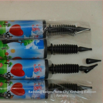 Χειροκίνητη αντλία μπαλονιών με υψηλή πίεση από Golden Dragon, πλαστικό σώμα, κατάλληλη για μικρά μπαλόνια, στρογγυλό σχήμα, βάρος 0,12 kg