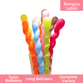 Λάτεξ διακοσμητικό μπαλόνι με μακρύ νήμα-σχήμα για γενέθλια και γάμο