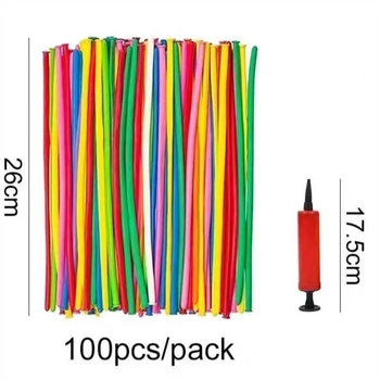 Λάτεξ διακοσμητικό μπαλόνι με μακρύ νήμα-σχήμα για γενέθλια και γάμο