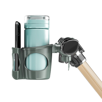 Държач за чаша за бебета в детска количка — ABS материал, съвместим с бутилки, държач за бутилка, аксесоар за количка