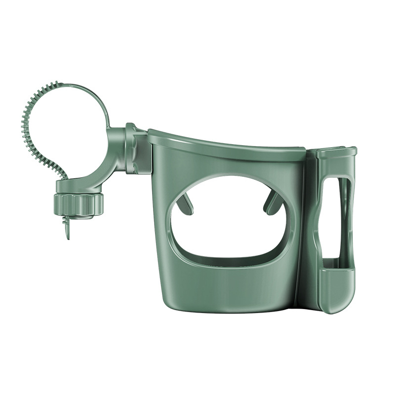 Държач за чаша за бебета в детска количка — ABS материал, съвместим с бутилки, държач за бутилка, аксесоар за количка