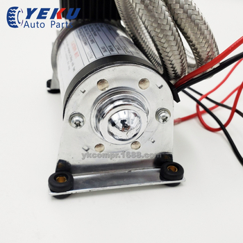 12V automobilska pumpa zraka od nehrđajućeg čelika, bez ulja, 130 psi, 200W, digitalni zaslon
