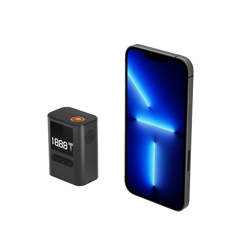 Prenosna inteligentna bežično pumpa za bicikl s digitalnim prikazom — ABS aluminijska legura, 7,4V, ispod 80W, jednodijelna, 25 L/min