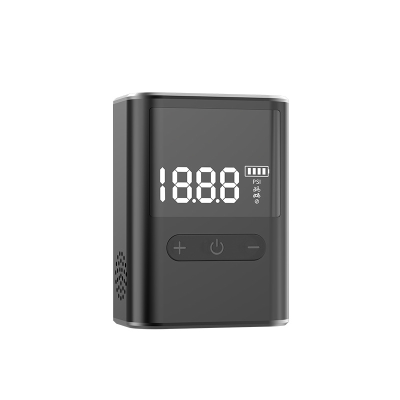 Prenosna inteligentna bežično pumpa za bicikl s digitalnim prikazom — ABS aluminijska legura, 7,4V, ispod 80W, jednodijelna, 25 L/min