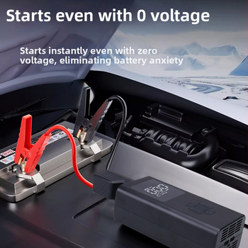 Φορητή USB αντλία φούσκωσης ελαστικών, 12V τροφοδοσία, διπλού κυλίνδρου, 30 L/min ροή αέρα, ψηφιακή οθόνη LCD