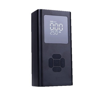 Φορητή USB αντλία φούσκωσης ελαστικών, 12V τροφοδοσία, διπλού κυλίνδρου, 30 L/min ροή αέρα, ψηφιακή οθόνη LCD