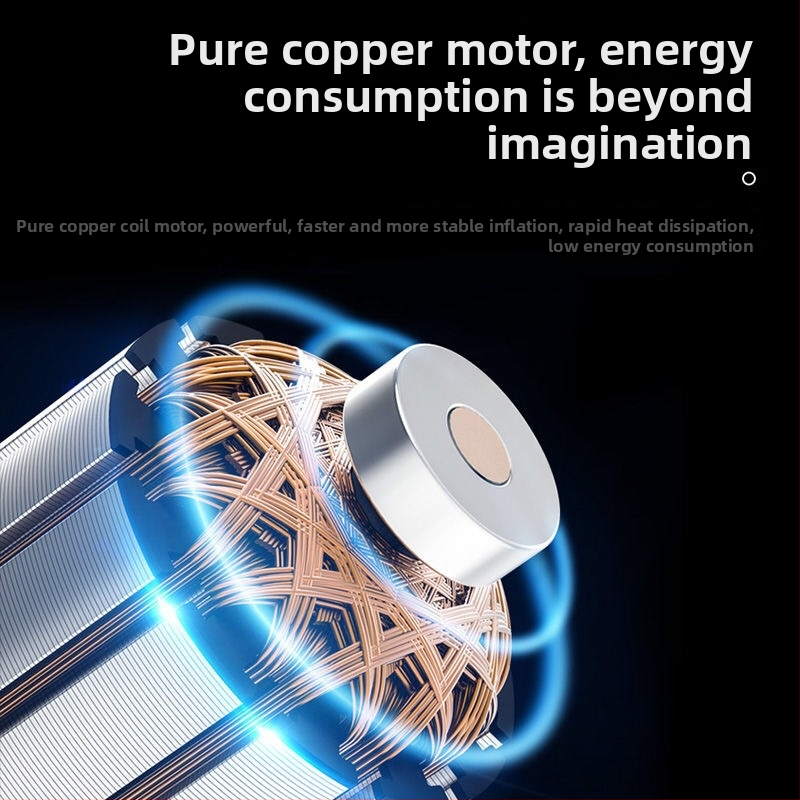 Αντλία αέρα αυτοκινήτου με ψηφιακή οθόνη και μετρητή πίεσης ελαστικών – 12V, 120W, καλώδιο 3,6 m, 35 L/min