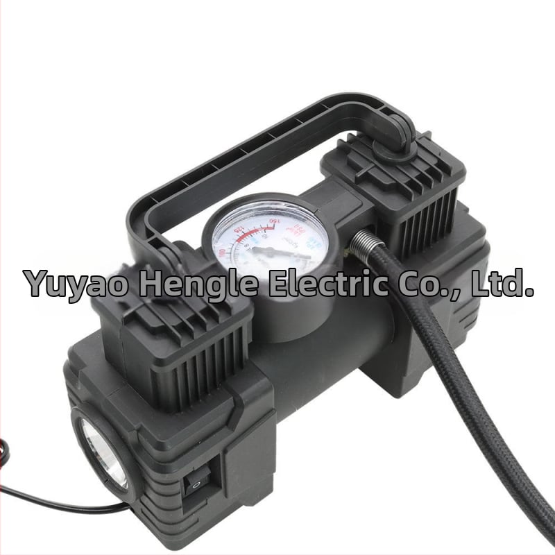 12V Ηλεκτρική Αντλία Ελαστικών Αυτοκινήτου με Ενσωματωμένο Μετρητή Πίεσης, Ροή Αέρα 30 L/min, Καλώδιο 3 m