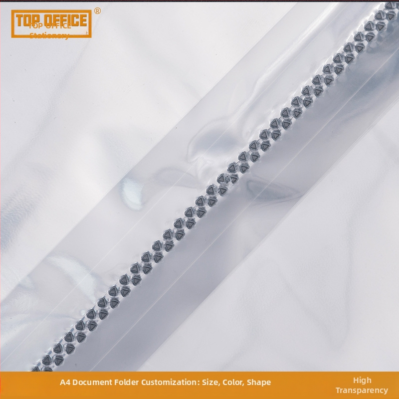 Topface Caiet informativ, material plastic, capacitate mare, dosar PP transparent cu finisaj mat pentru partituri și depozitare