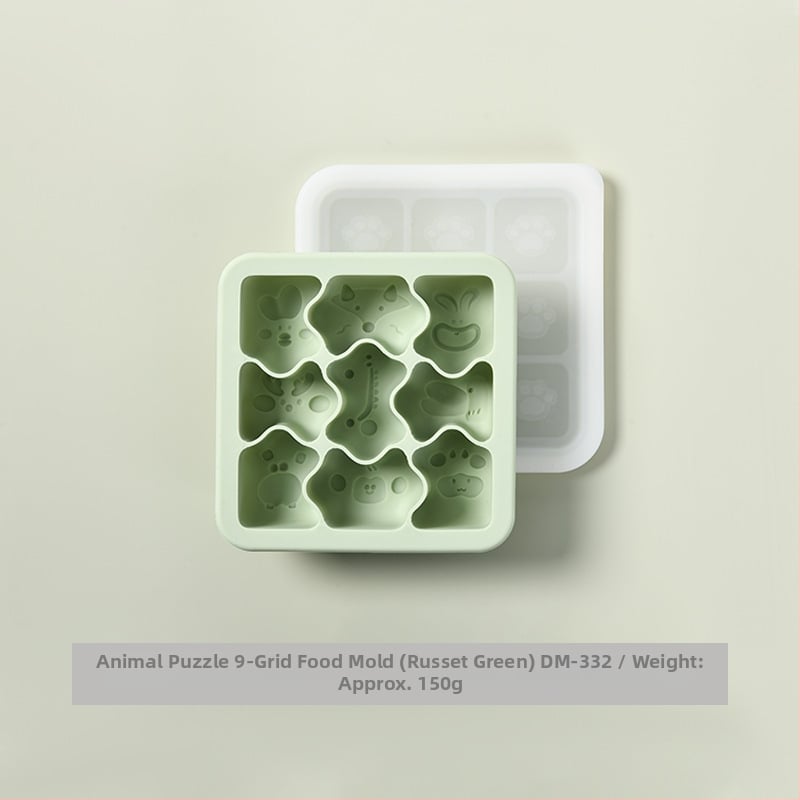 Силиконова форма за кекс с геометрични форми и дизайн на котешка лапка за бебешки десерти