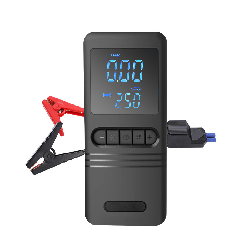 Automobilska prijenosna bežična pumpa za zrak s digitalnim prikazom, visokotlačna, 12V, 80W, protok zraka 30 L/min