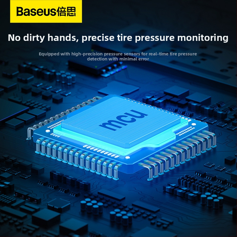 Baseus αντλία αέρα αυτοκινήτου, διπλός κύλινδρος, USB φόρτιση, 12V, 220W