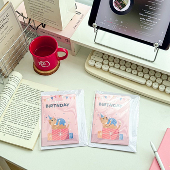 Carte de felicitare personalizată cu desen animat, 3D, pentru Ziua Profesorului – Minghong, imprimare