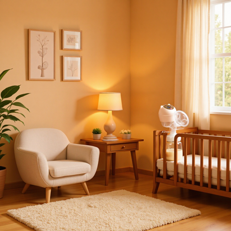 Beiyoukang električna pumpa za dojke, integrirani dizajn, velika usisna snaga, prenosni zbirnik mlijeka, PP plast