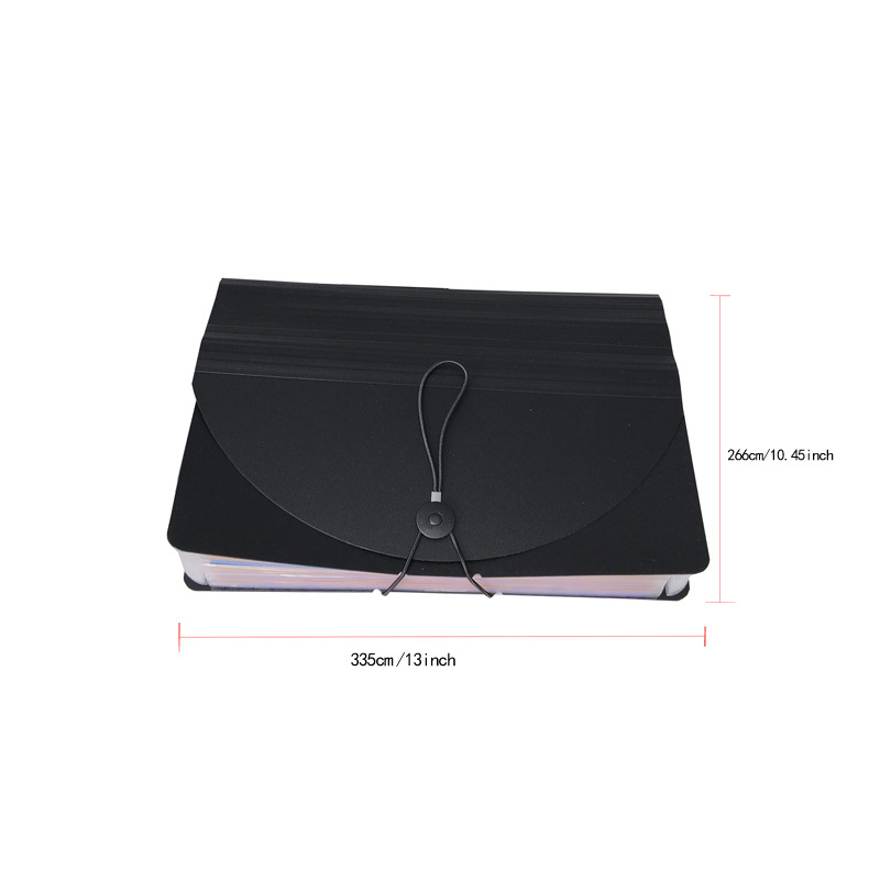 Višeslojna mapa za dokumente, A4 format, PP materijal, kopča 320, debljina ploče 1 mm