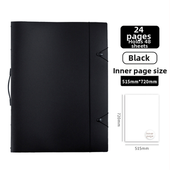 Carte de depozitare pentru puzzle, material PP, 12 pagini, grosime 1 mm, imprimare logo posibilă