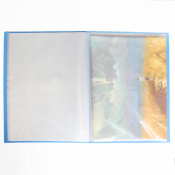 B4 Data Book, material PP, pagini cu inserții transparente, depozitare lucrări de artă, desene inginerești și partituri, opțiuni de pagini 10/20/30/40/60