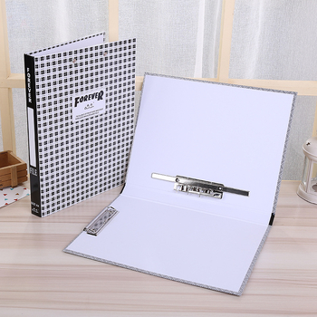 Dongqi Stationery A4 fascikl s dvostrukim klipom, plastičan, model 612, otisnuto logo, mogućnost prilagođavanja