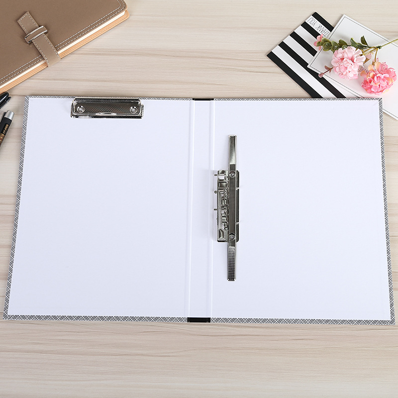 Dongqi Stationery A4 fascikl s dvostrukim klipom, plastičan, model 612, otisnuto logo, mogućnost prilagođavanja
