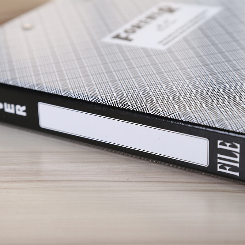 Dongqi Stationery A4 fascikl s dvostrukim klipom, plastičan, model 612, otisnuto logo, mogućnost prilagođavanja