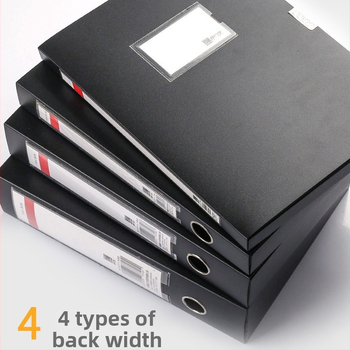 PP plastična kutija za dokumente, model QP55, marka Lidemei, debljina materijala 0,8 mm, širina stražnjeg dijela 20–75 mm