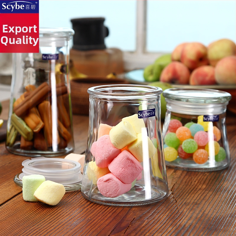 Sklenená dóza na skladovanie • Značka: scybe/Xibi • Materiál: Sklo • Kapacita: 650–1200 ml • Štýl: moderné a jednoduché