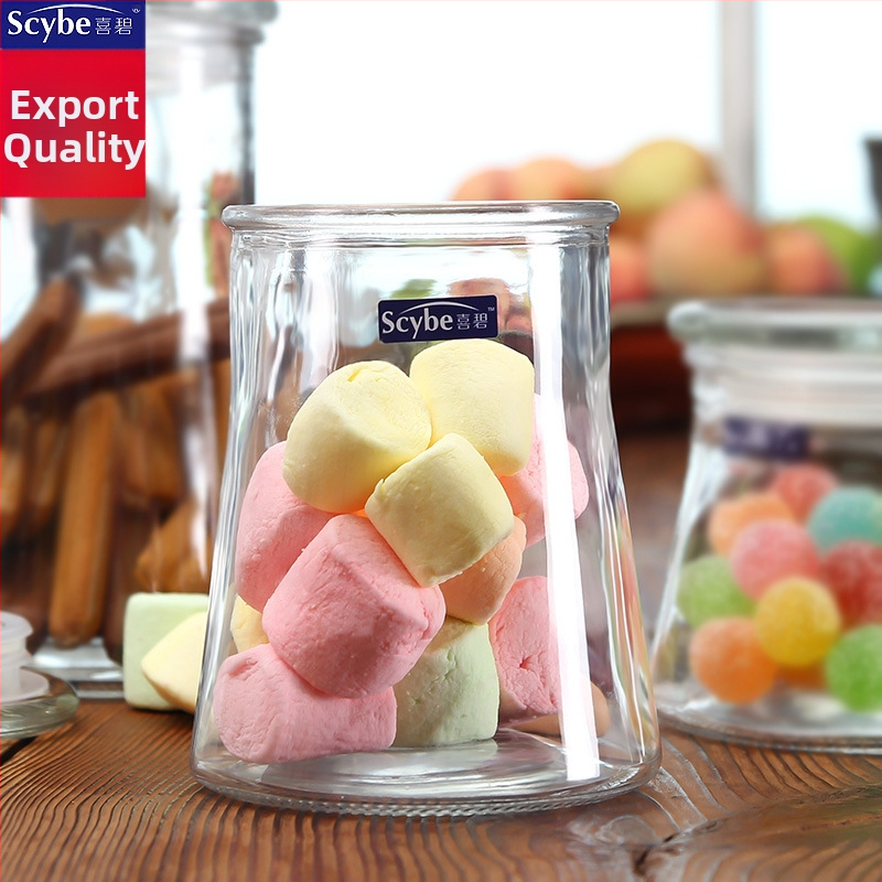 Sklenená dóza na skladovanie • Značka: scybe/Xibi • Materiál: Sklo • Kapacita: 650–1200 ml • Štýl: moderné a jednoduché