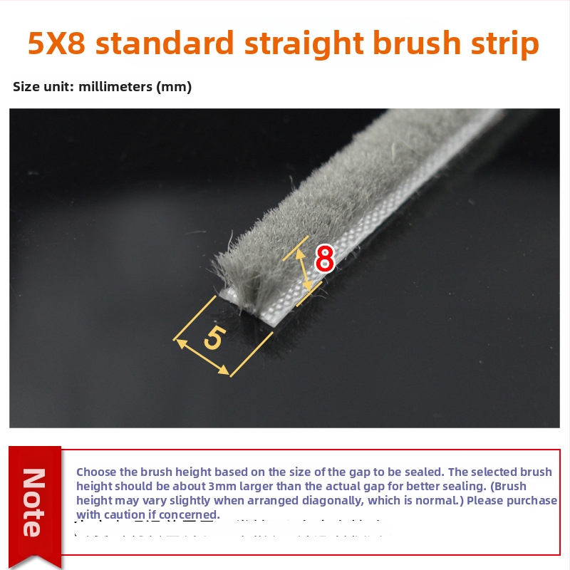 Brtvilo za vrata i prozore, aluminijska legura, model YL-MTPT, otporno na habanje i starenje, brtvljenje i zvučna izolacija