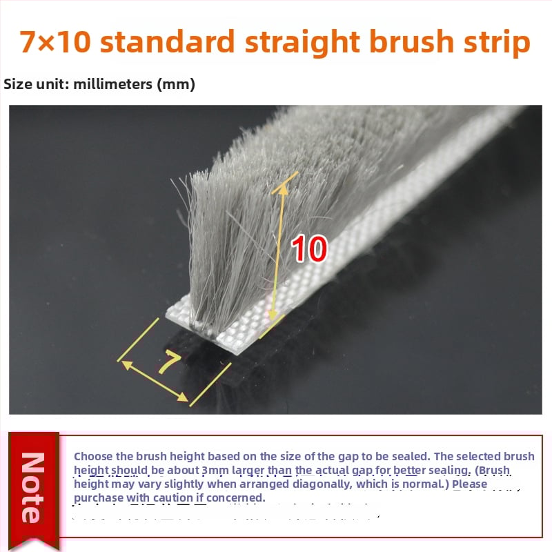 Brtvilo za vrata i prozore, aluminijska legura, model YL-MTPT, otporno na habanje i starenje, brtvljenje i zvučna izolacija