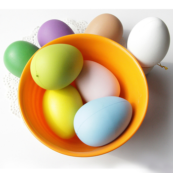 Plastično Uskrsno Jaje s privjeskom za vješanje, za dječji DIY grafiti crtanje, otisnuti logo, prilagodba