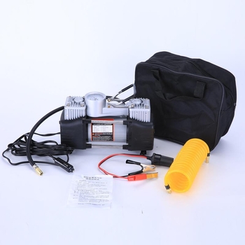 Φορητός συμπιεστής αέρα αυτοκινήτου, 12V, 220W, 35 L/min, Ψηφιακή οθόνη, Πολυκυλινδρικός σχεδιασμός