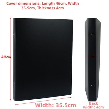 Folder cu foi detașabile, material plastic, model: loose leaf, marcă: Other