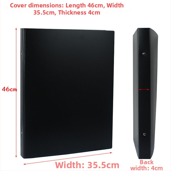 Folder cu foi detașabile, material plastic, model: loose leaf, marcă: Other