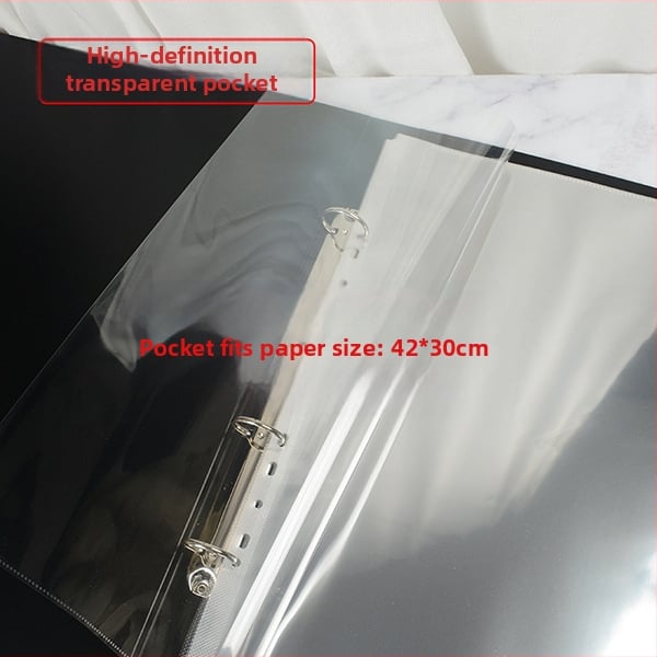 Folder cu foi detașabile, material plastic, model: loose leaf, marcă: Other