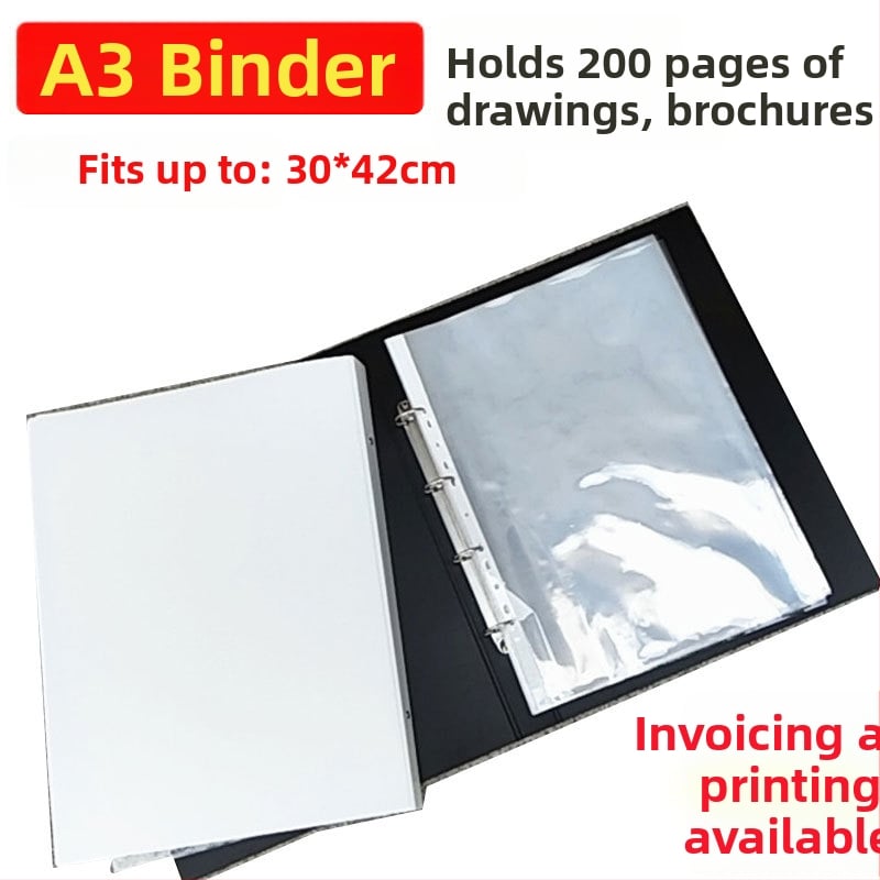 Folder cu foi detașabile, material plastic, model: loose leaf, marcă: Other