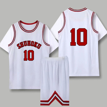 Slam Dunk košarkaški dres, unisex, kratkih rukava, broj 11 i broj 10, poliesterska smjesa