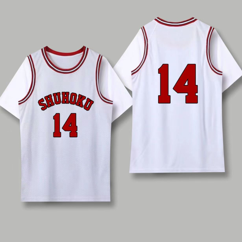 Slam Dunk košarkaški dres, unisex, kratkih rukava, broj 11 i broj 10, poliesterska smjesa