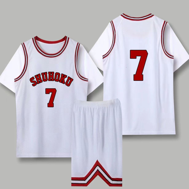 Slam Dunk košarkaški dres, unisex, kratkih rukava, broj 11 i broj 10, poliesterska smjesa