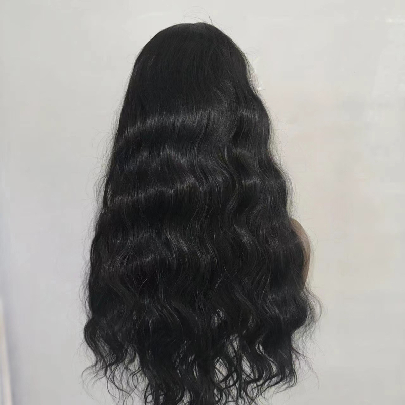 Perika s Lace Front za žene, duga kosa s dugim fringeom, model MR2430, može se trajno oblikovati ili bojiti