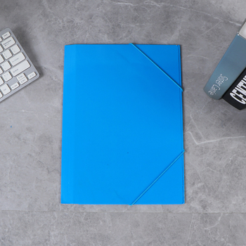 Folder pentru documente cu sfoară circulară, hârtie, format A4, imprimare logo disponibilă