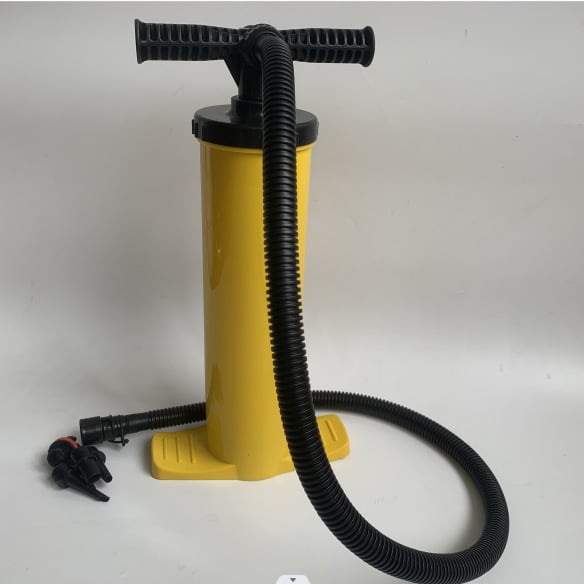 Ručna pumpa za zrak za nafukljive šatore, čamce i kajake, duljina 380 mm, maksimalni tlak 5 psi, plastično kućište