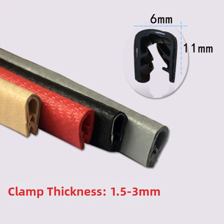 U-oblikovani brtveni pojas za vjetrobran vozila - debeli zaštitni trak protiv sudara - ljepljivi brtveni pojas za električna vozila i motocikle - Powerful Factory