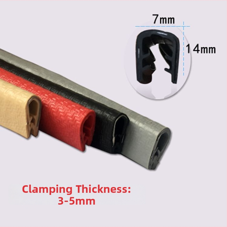 U-oblikovani brtveni pojas za vjetrobran vozila - debeli zaštitni trak protiv sudara - ljepljivi brtveni pojas za električna vozila i motocikle - Powerful Factory