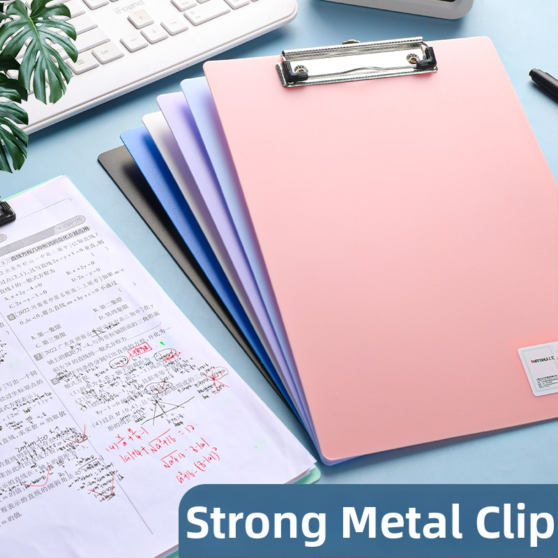 Clemă pentru placă PP - model PP board clip, material PP, potrivit pentru hârtie A4