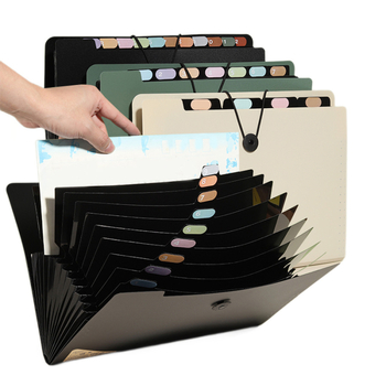 Kangbai φάκελος εγγράφων με 5 θήκες, PP υλικό, μοντέλα Fx 014/015/017, πάχος 0,6 mm