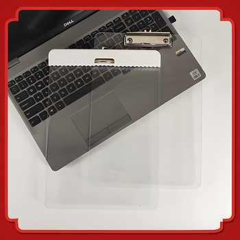 Mapă A4 din acril cu clemă de prindere puternică și clemă de tip panou – clemă de 9.2 mm, grosime a plății personalizabilă