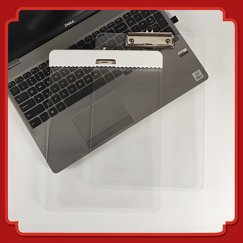 Mapă A4 din acril cu clemă de prindere puternică și clemă de tip panou – clemă de 9.2 mm, grosime a plății personalizabilă