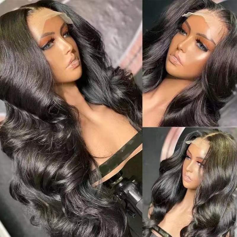 Perucă lungă buclată, fibră termorezistentă pentru temperaturi înalte, model H092, stil exotic, efect de modelare a feței