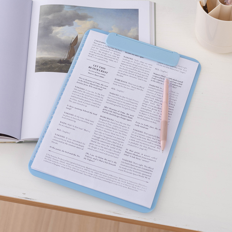 Clip magnetic din plastic pentru tablă de scris A4 cu riglă de scală (Tip: Clip unic; Material: Plastic; Mărimea clemei: 120; Grosime placă: 2 mm; Imprimare logo disponibil)